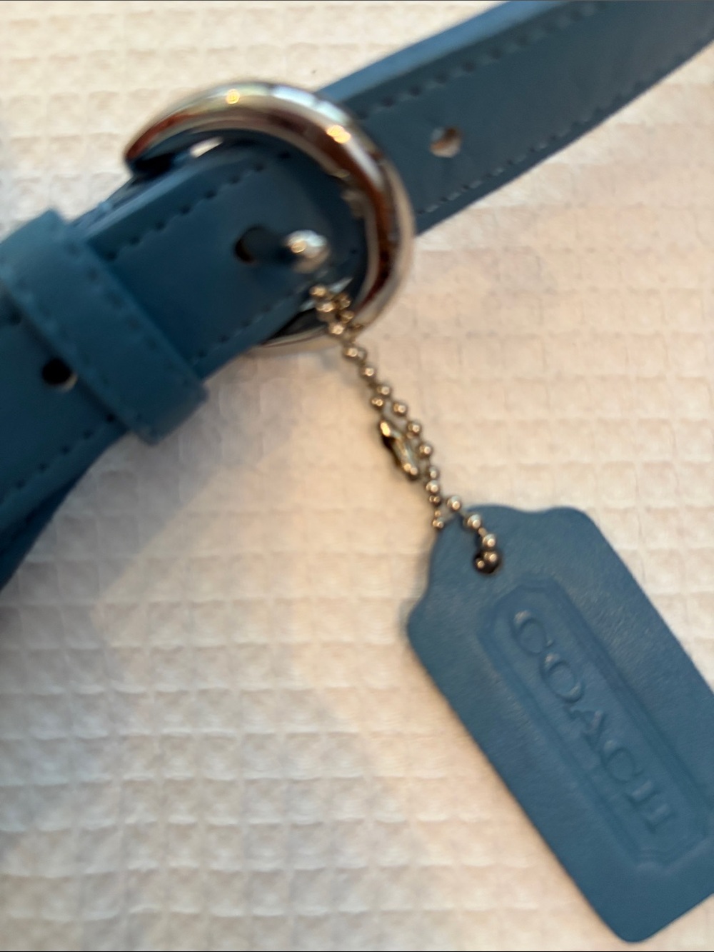 VINTAGE RARE Coach Soho Mini Bucket Bag (or Mini Lightweight Bag) TEAL color - Picture 9 of 14